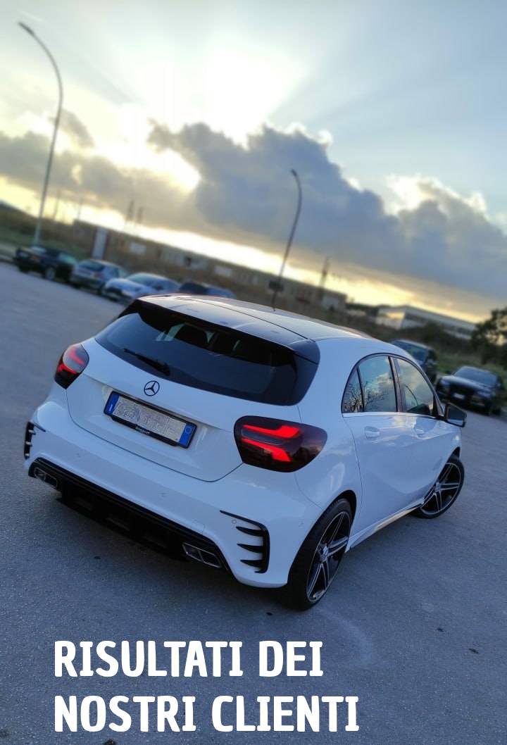 PARAURTI POSTERIORE ADATTO PER MERCEDES CLASSE A W176 2012-2018 LOOK AMG