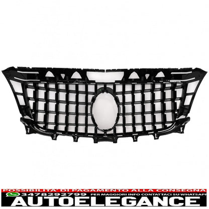 front grille suitable for mercedes cls w218 c118 (2011-2014) x218 shooting Brake (2012-2014) gt-r panamericana piano black design