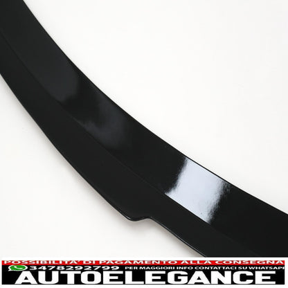 trunk spoiler suitable for alfa romeo giulia 952 (2016-2021) piano black 