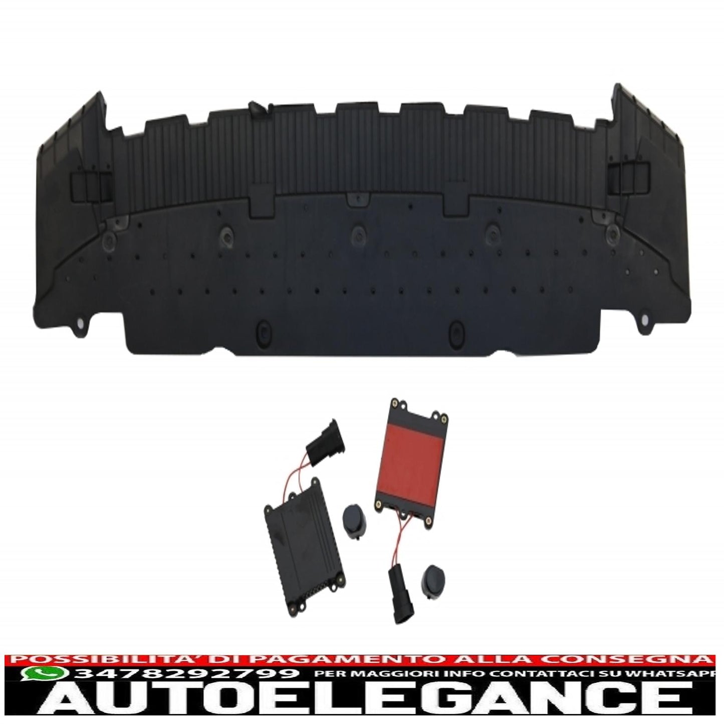 paraurti anteriore adatto per audi a5 8t restyling (2012-2016) con spoiler aggiuntivo sul paraurti design rs5