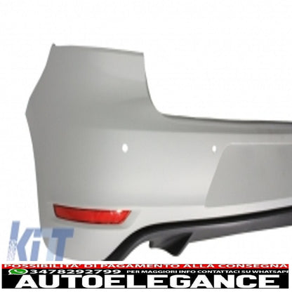 body kit suitable for vw golf vi 6 (2008-2013) gti design with pdc