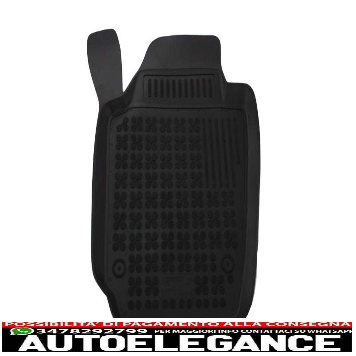 Black mat suitable for vw polo v 2009