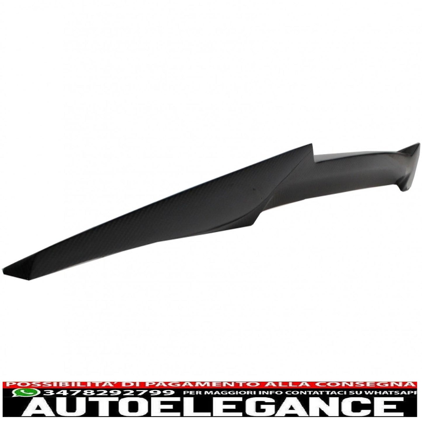 trunk spoiler suitable for bmw 4 series coupe f32 (2013-2019) m4 csl design carbon 