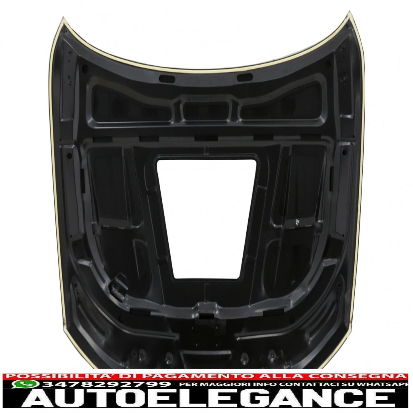 cofano cofano con copertura motore adatto per audi a5 b8.5 (2012-2016) gt design AUTOELEGANCERICAMBI