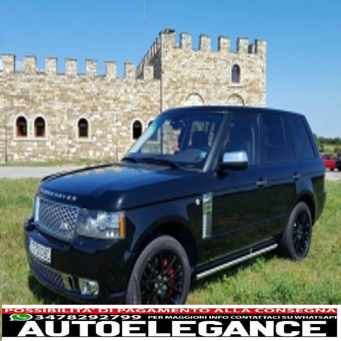 Side vent grilles suitable for Land Range Rover Vogue III L322 (2002-2012) autobiography design 