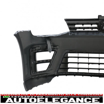 complete body kit + quad exhaust tips suitable for vw golf 7 vii 12+ r r20 look
