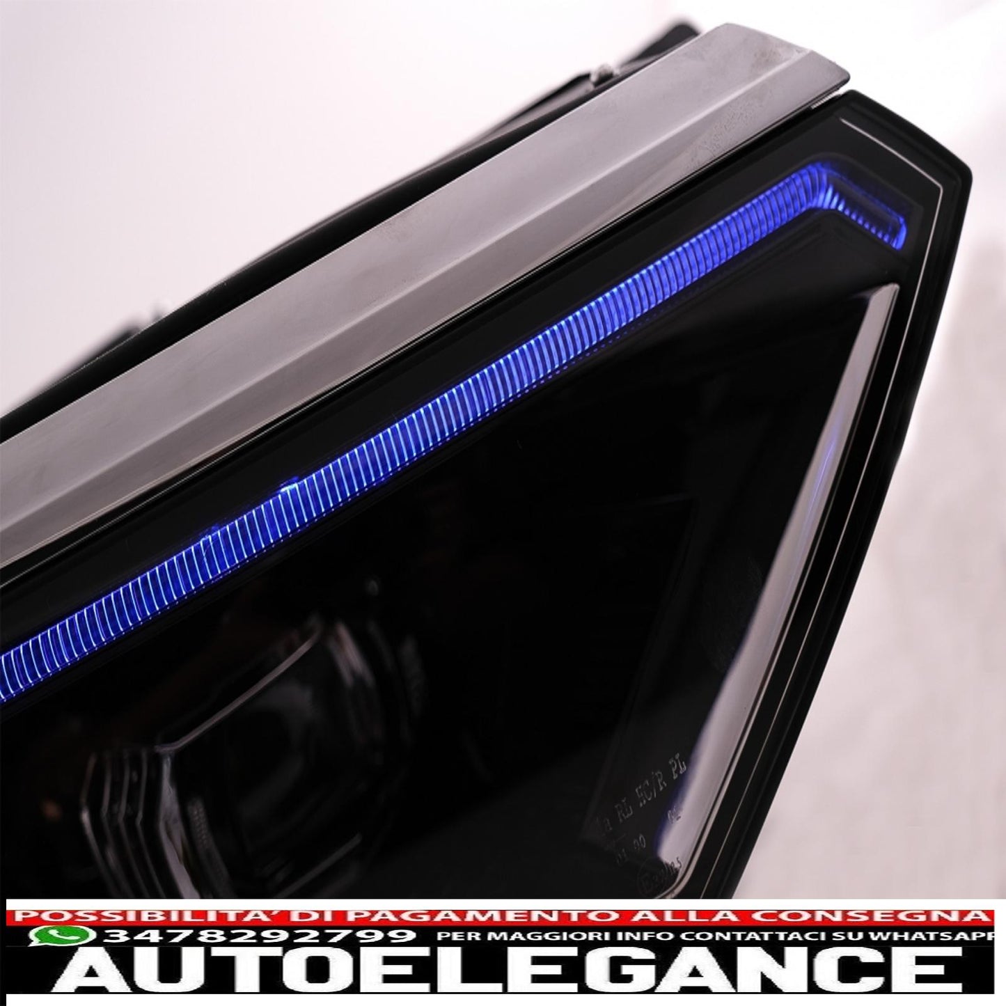 headlights suitable for vw passat b8 3g facelift (2016-2019) led look 2020 with sequential dynamic cornering lights 