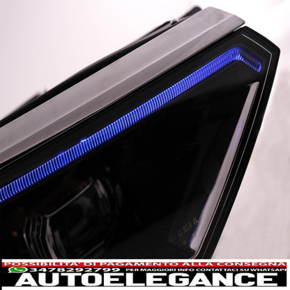 headlights suitable for vw passat b8 3g facelift (2016-2019) led look 2020 with sequential dynamic cornering lights 