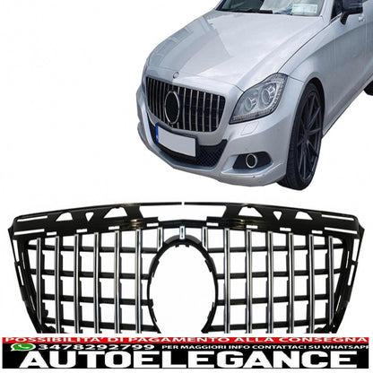 front grille suitable for mercedes cls w218 c118 (2011-2014) x218 shooting Brake (2012-2014) gt-r design panamericana 