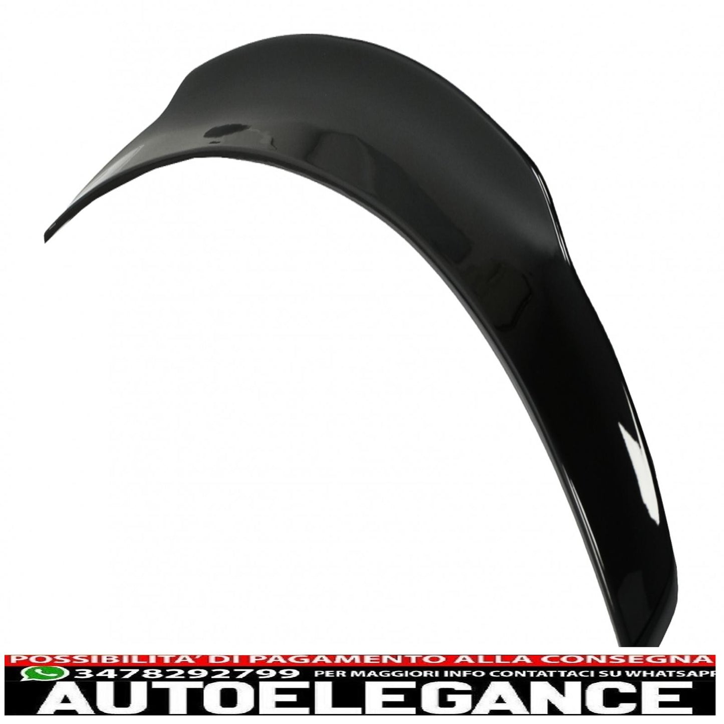 ala spoiler per bagagliaio adatta per mercedes classe c w205 (2014-2020) design sportivo e dinamico pianoforte nero AUTOELEGANCERICAMBI
