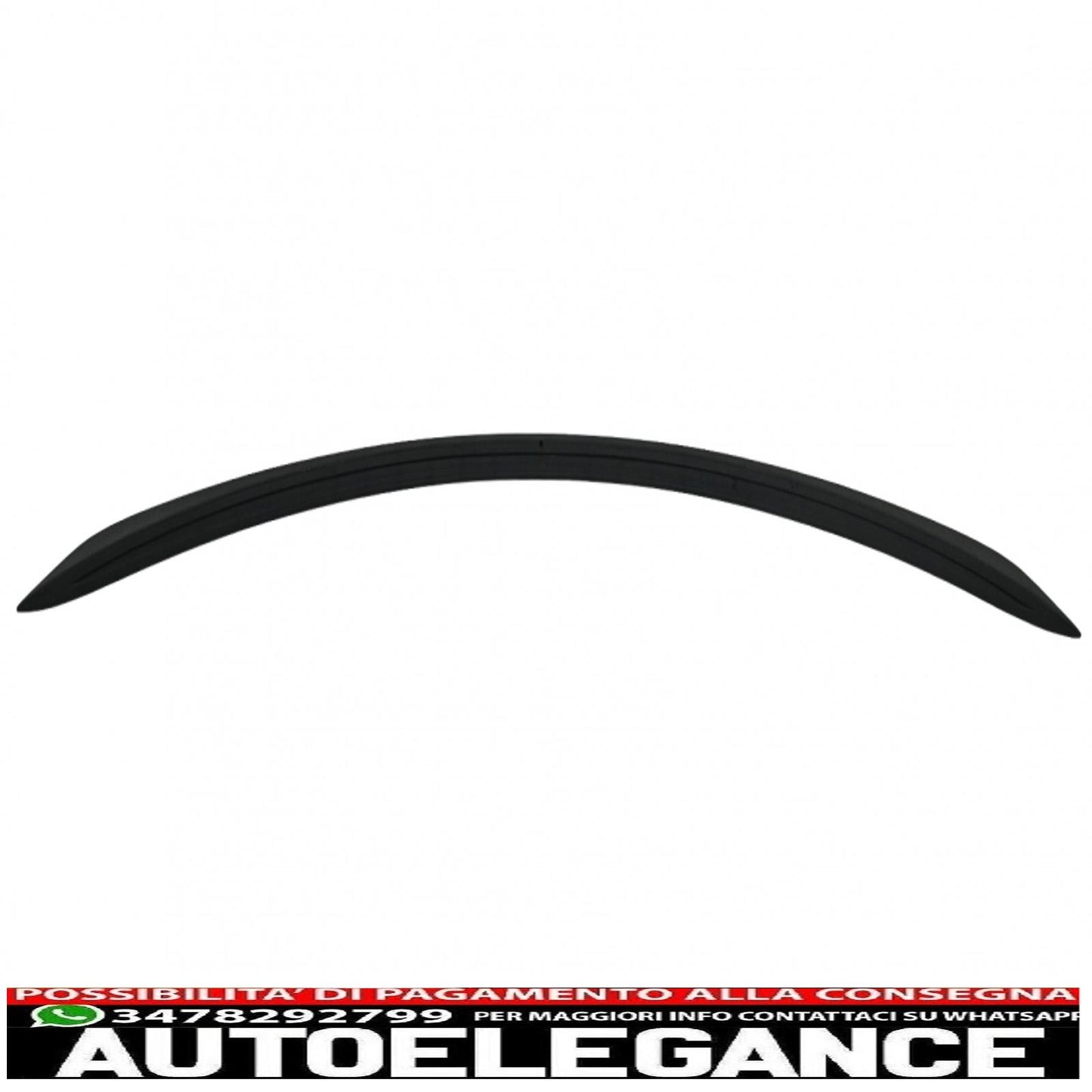 trunk spoiler suitable for mercedes e-class w213 (2016-up) matt black 