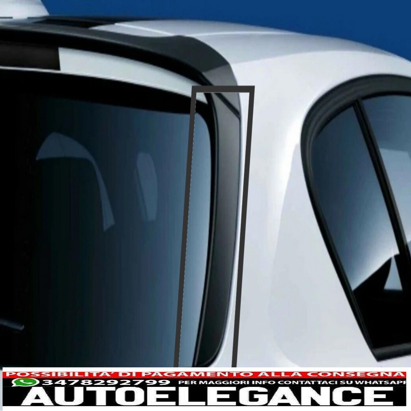 Rear Window Wing Spoiler Fit For BMW 1 Series F20 F21 (2011-2019) Piano Black 