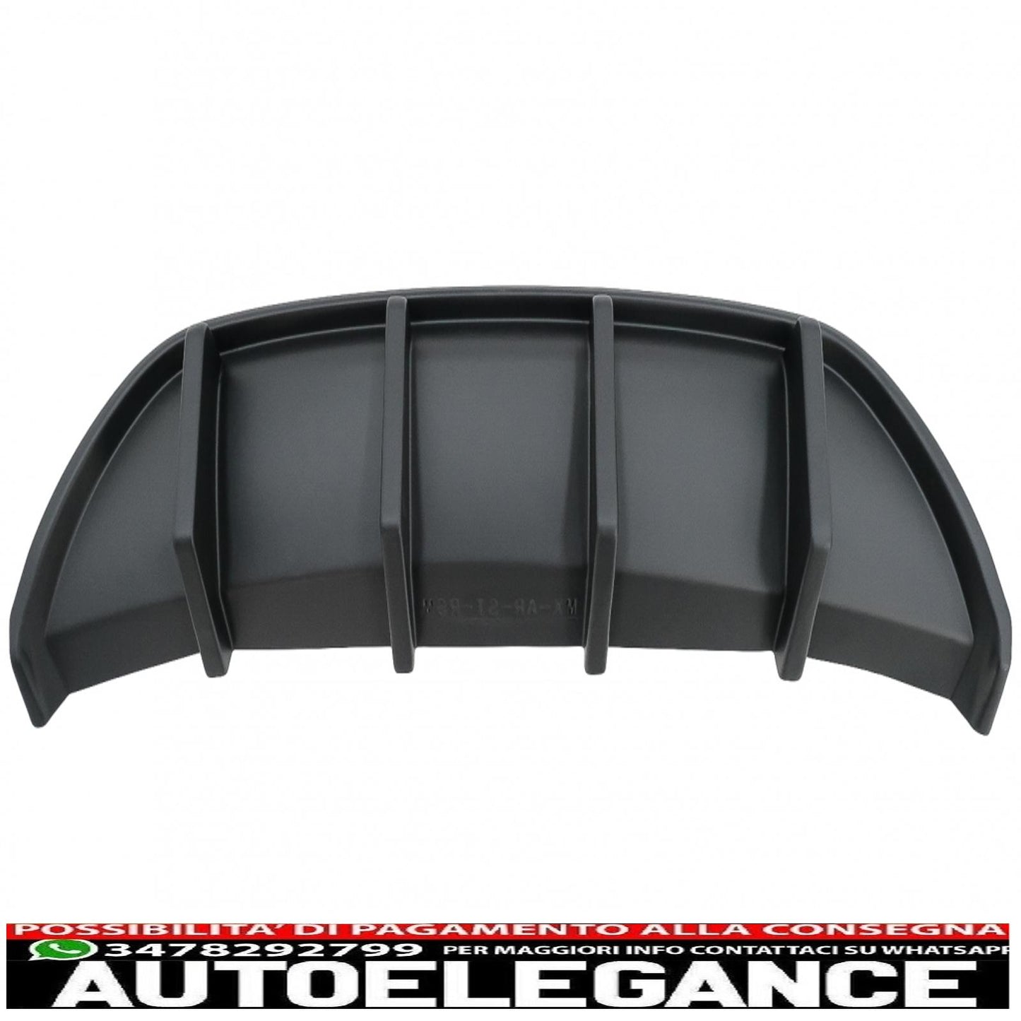 Mantovana diffusore aria posteriore adatta per alfa romeo stelvio 949 (2016-2020) nero