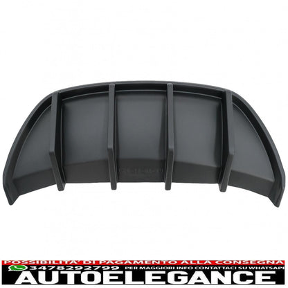 Mantovana diffusore aria posteriore adatta per alfa romeo stelvio 949 (2016-2020) nero