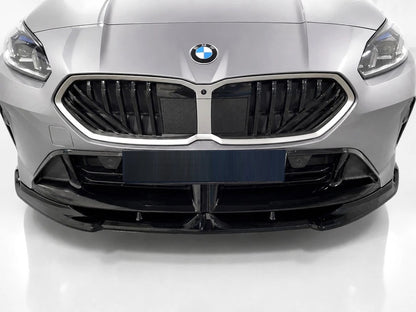 👉Splitter anteriore V.2 per BMW 1 F70 M-Pack/M135i 24- ABS nero lucido👈