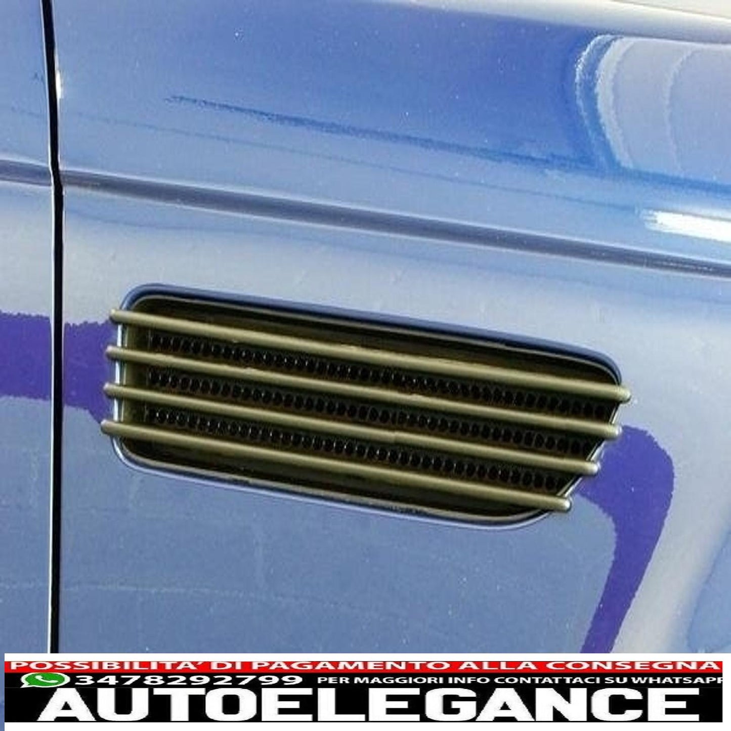Side Air Intakes Grilles Fender Air Ducts Fit For BMW E46 (1998-2005) M3 Design