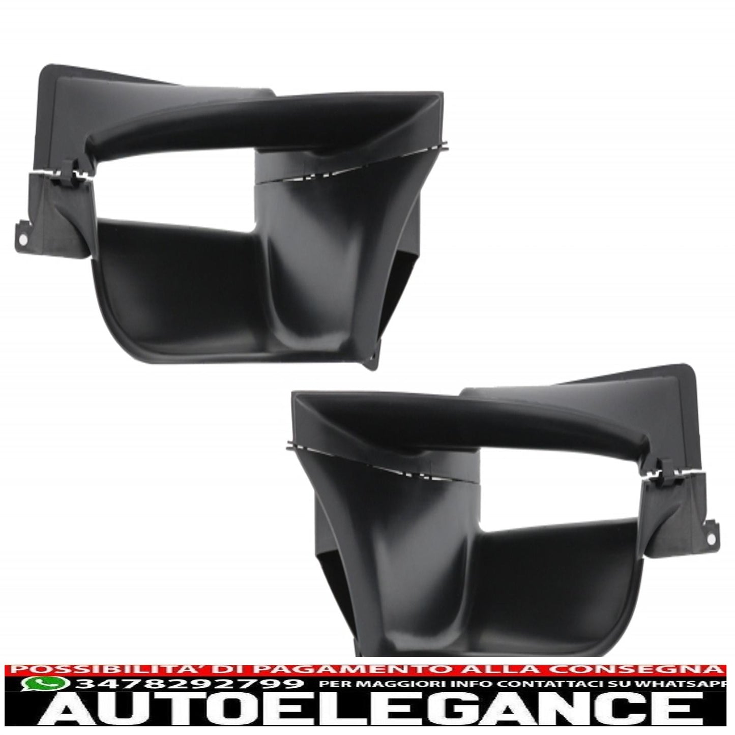 paraurti anteriore con minigonne laterali adatto per bmw serie 1 e87 (2004-2011) design da 1 m con presa d'aria