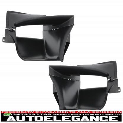 paraurti anteriore con minigonne laterali adatto per bmw serie 1 e87 (2004-2011) design da 1 m con presa d'aria