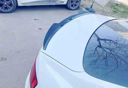 BOOT WING SPOILER SUITABLE FOR AUDI A5 F5 2016+ GLOSSY BLACK SPORTY DESIGN