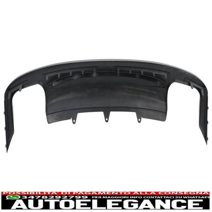 Diffusore mantovana paraurti posteriore adatto per audi a5 8t 4 porte (2012-2015) restyling con terminali di scarico terminali di scarico design s5