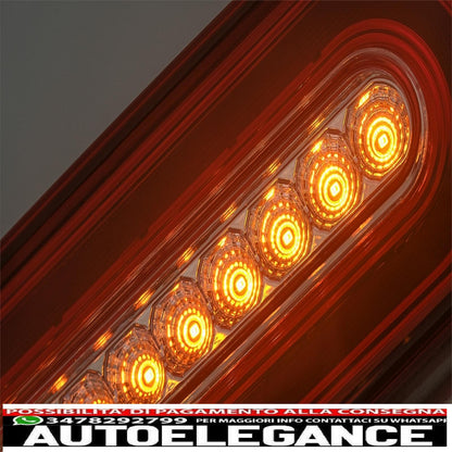 Full LED rear lights suitable for Mercedes G-Class W463 (1989-2015) transparent red