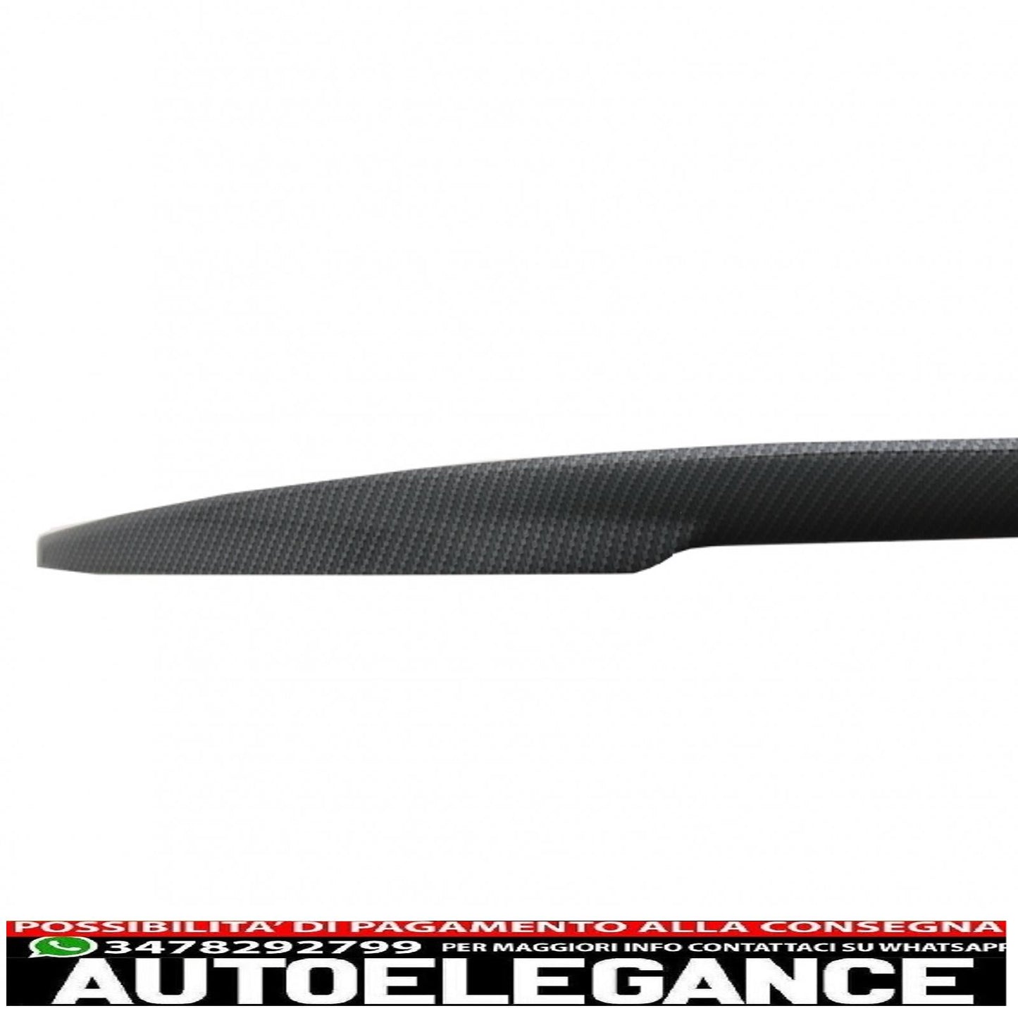 Trunk lid spoiler suitable for BMW 3 Series F30 (2010 onwards) Carbon film in M3 design 