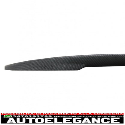 Trunk lid spoiler suitable for BMW 3 Series F30 (2010 onwards) Carbon film in M3 design 