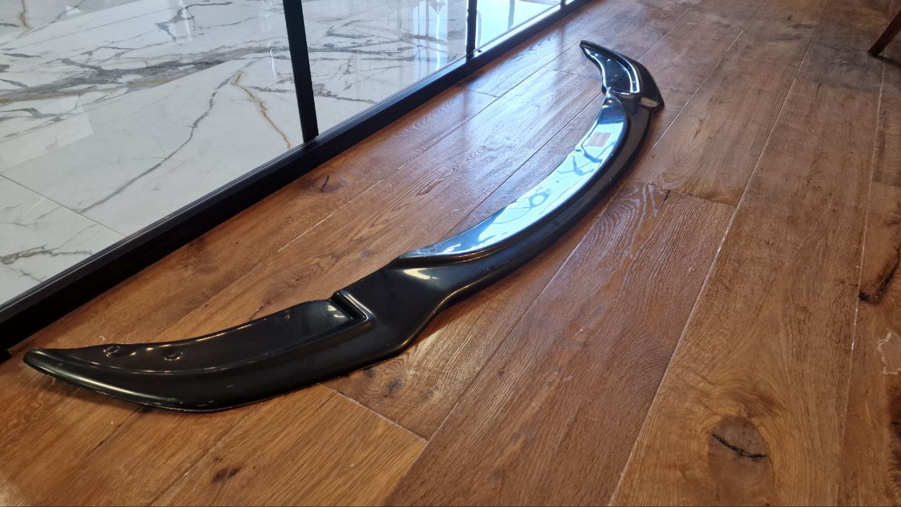 SPLITTER ADATTO PER BMW SERIE 5 F10 F11 M5 2010-2017 LOOK SPORTIVO NERO LUCIDO