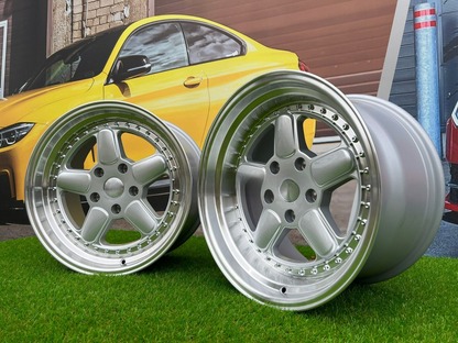 SUITABLE for BMW E36 E90 E46 17 inch 5x120 Dx Xd AC Schnitzer Deep Dish Style 