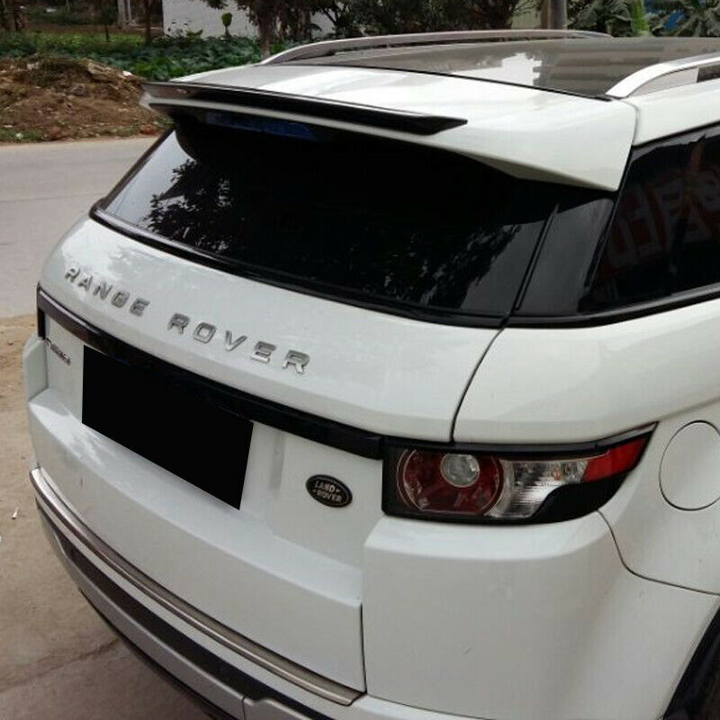 SPOILER POSTERIORE ADATTO PER RANGE ROVER EVOQUE 2011-2015 LOOK NERO LUCIDO
