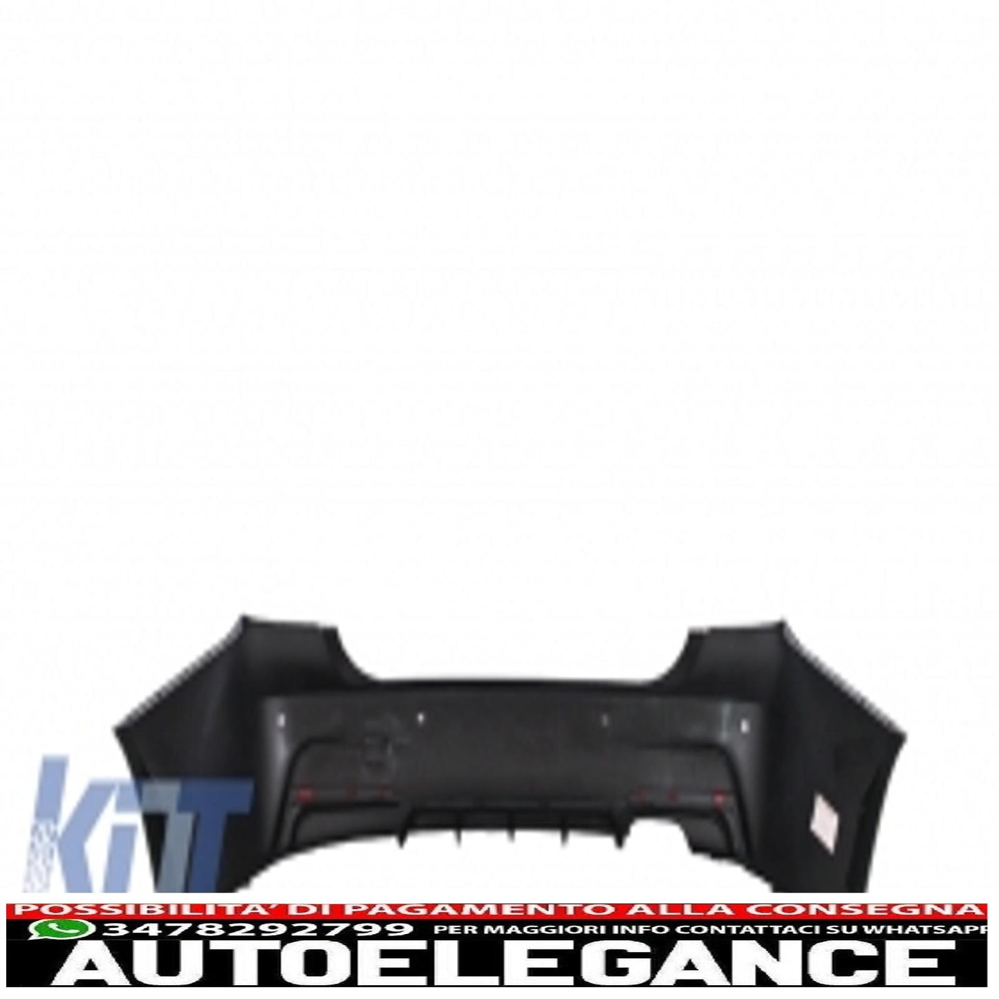 complete body kit suitable for BMW F30 (2011-up) m-performance design with tailpipes on the left 