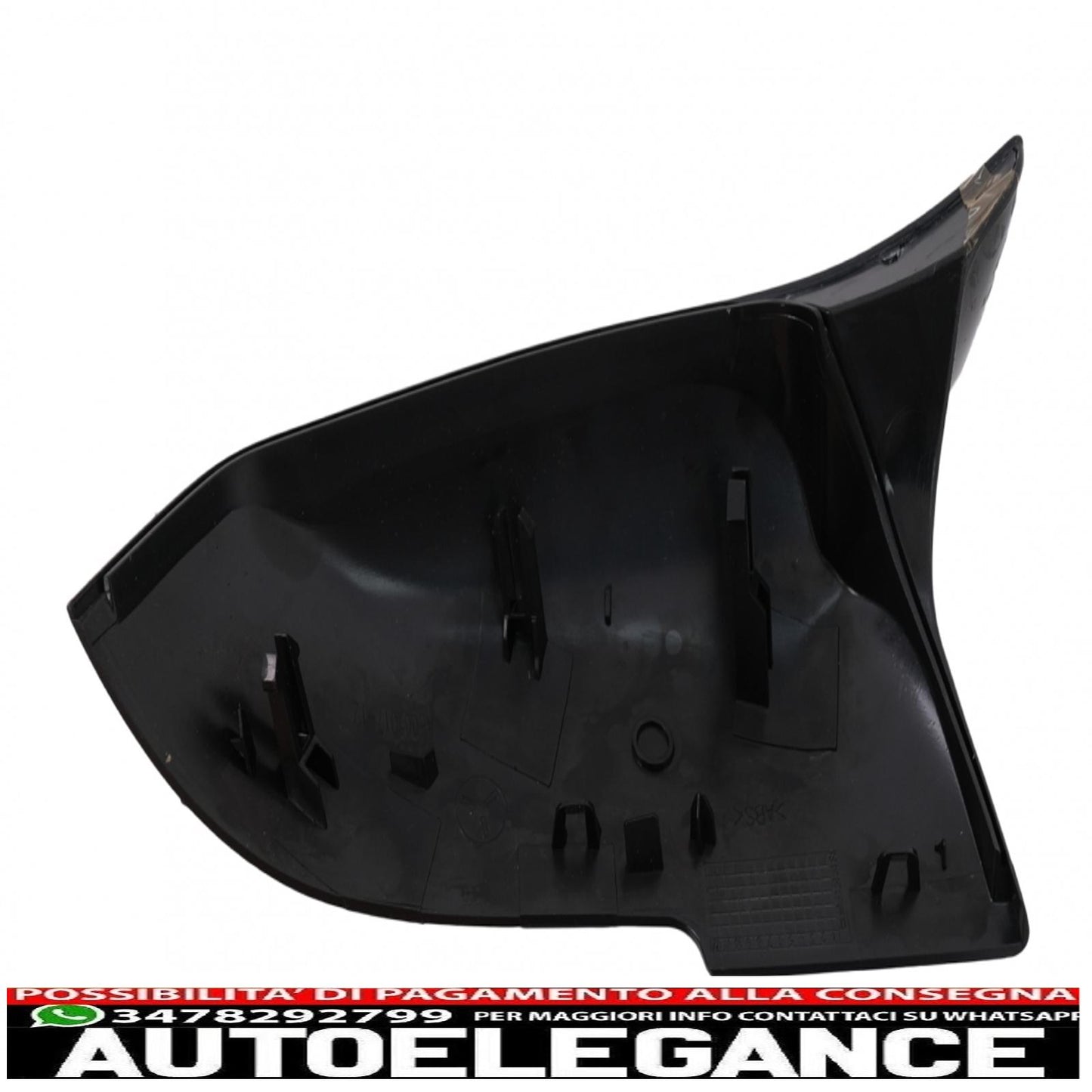 Copri specchietti adatti per bmw serie 1/2/3/4 f20 f21 f22 f23 f30 f31 f32 f33 f36 nero AUTOELEGANCERICAMBI