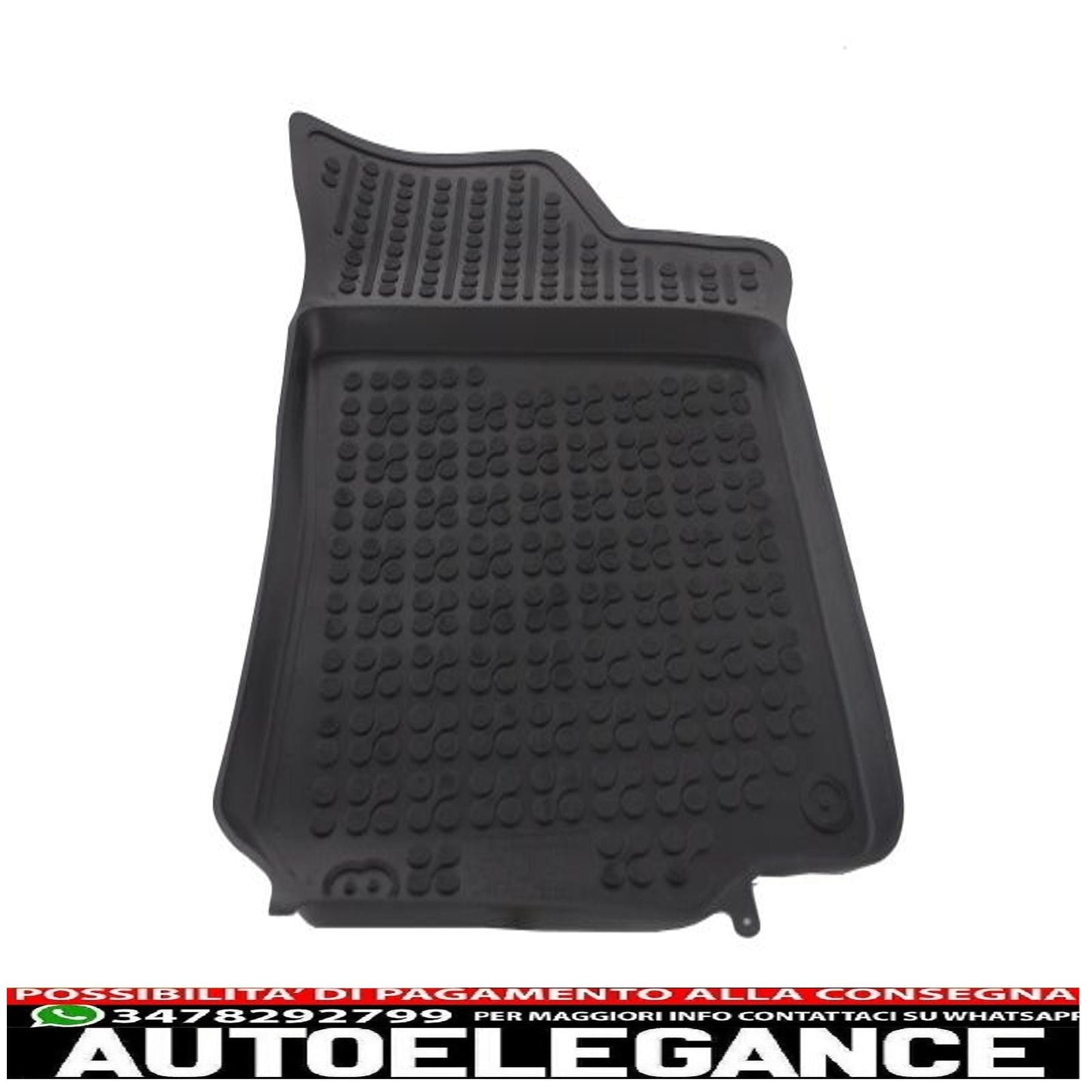 Tappetino in gomma per auto nero adatto per Seat leon 99-05 toledo 99-04 skoda octavia 97-10 vw beetle bora 98-05 golf 4 iv 97-06