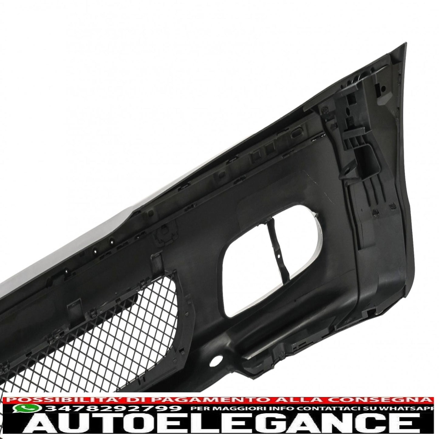front bumper suitable for bmw 3 series e46 coupe cabrio (1999-2007) m-tech m-technik m-sport ii design
