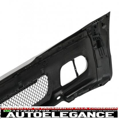 front bumper suitable for bmw 3 series e46 coupe cabrio (1999-2007) m-tech m-technik m-sport ii design
