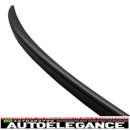 trunk spoiler suitable for bmw 3 series e90 (2005-2010) m3 design matt black