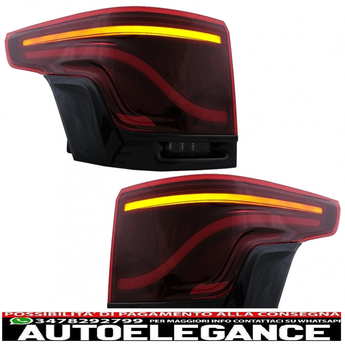 Glohh LED Light Bar Rear Lights Fit For Range Rover Sport L494 (2013-2022) GL-5 Static