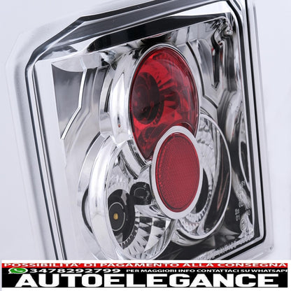 rear lights suitable for vw t4 transporter caravelle multivan (1990-03.2003) chrome