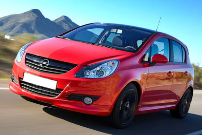 ⭐1681 SOTTO PARAURTI ADATTO PER OPEL CORSA D 2006-2011 LOOK OPC GREZZO⭐