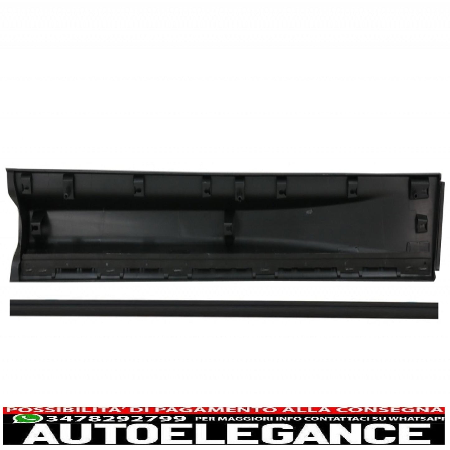 Front and rear door lower mouldings and front lower fender mouldings suitable for Land Rover Sport L494 (2013-up) Black