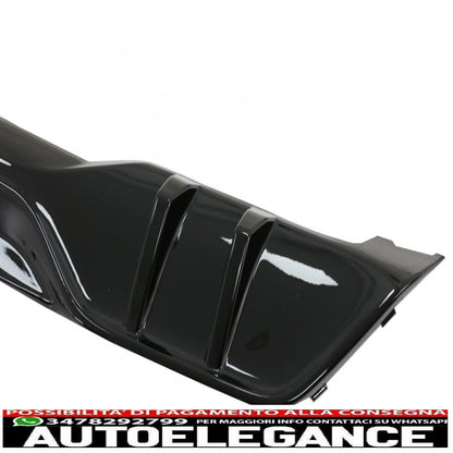 kit corpo aerodinamico labbro del paraurti anteriore e diffusore d'aria adatto per bmw x5 g05 (2018-2022) m design nero pianoforte