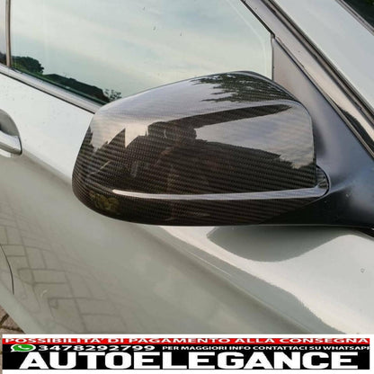 calotte specchietti adatte per bmw serie 5 f07 f10 f11 f18 pre-lci (2011-2013) posteriore in carbonio AUTOELEGANCERICAMBI