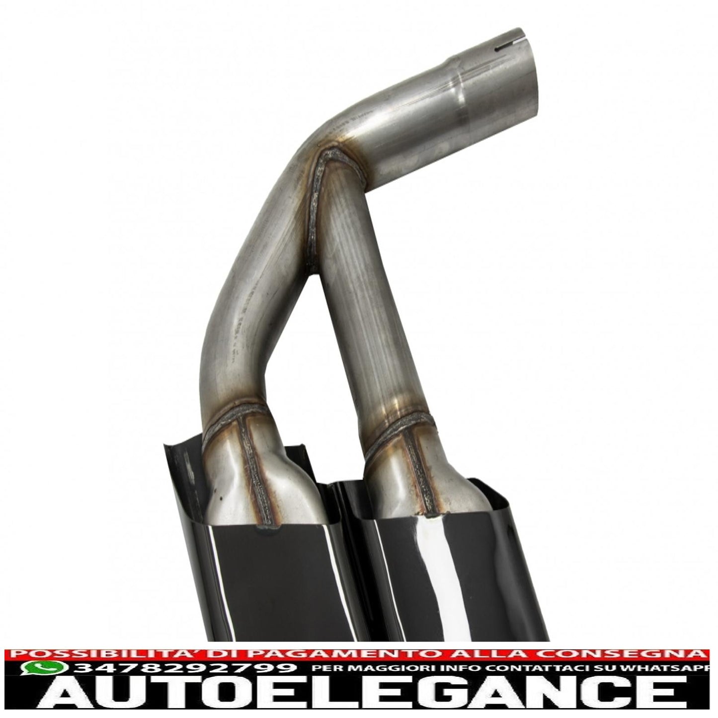 Terminali di scarico terminali di scarico adatti per audi q7 4m (2015-2019) sq7 design solo nero 3.0 benzina benzina