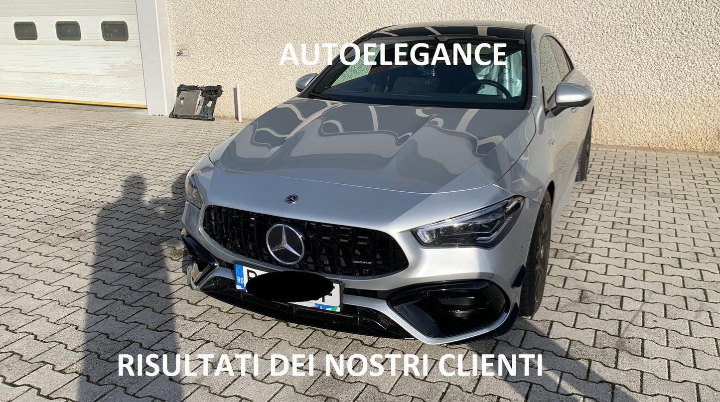 🔥PARAURTI ANTERIORE ADATTO PER MERCEDES CLA W118 LOOK CLA 45 DESIGN SPORTIVO🔥