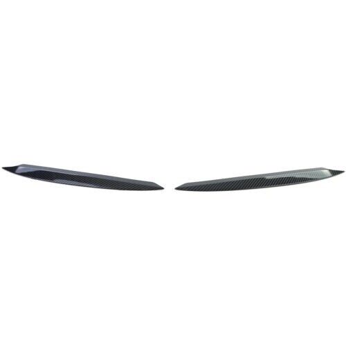 Coppia di copri faro malocchio carbon look per VW Golf 7 5G 13-21 AUTOELEGANCERICAMBI