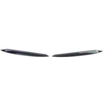 Coppia di copri faro malocchio carbon look per VW Golf 7 5G 13-21 AUTOELEGANCERICAMBI