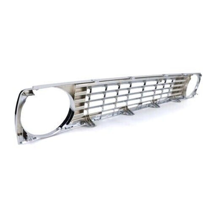 Sport front grille without emblem chrome for VW Golf 2 83-91