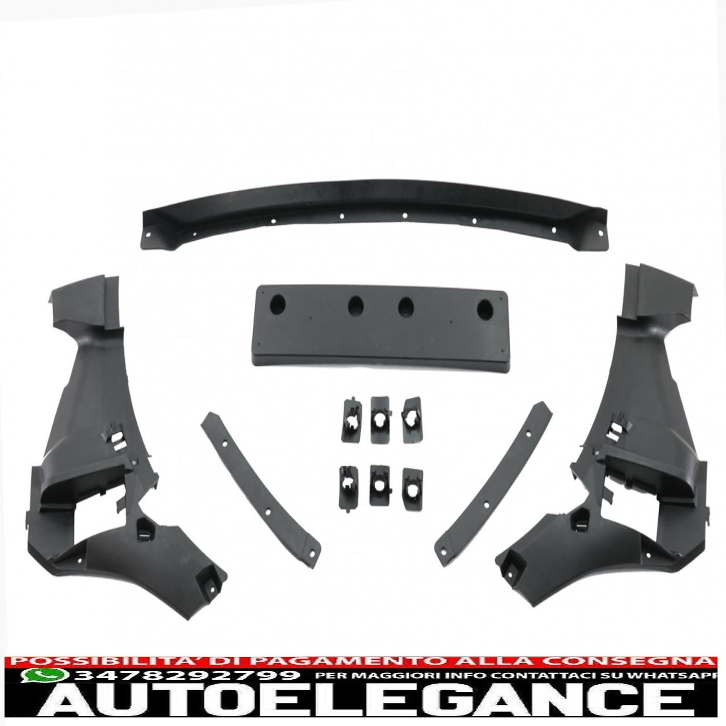 Front bumper suitable for BMW 3 Series G20 G21 (2019 onwards) M8 design 