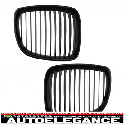 paraurti anteriore con minigonne laterali adatto per bmw serie 1 e87 (2004-2011) design 1m