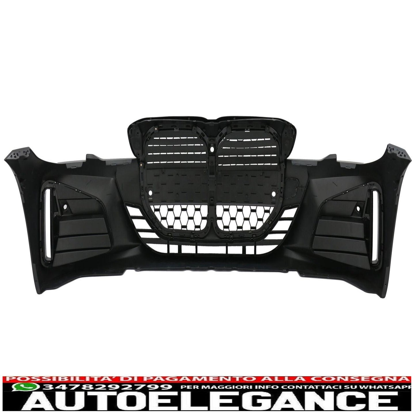 Paraurti anteriore per BMW Serie 3 G20 berlina G21 Touring LCI 2020+ griglie design m-mostra il titolo originaleTesto originaleFront Bumper for BMW 3 Series G20 Sedan G21 Touring LCI 2020+ M Design Grilles